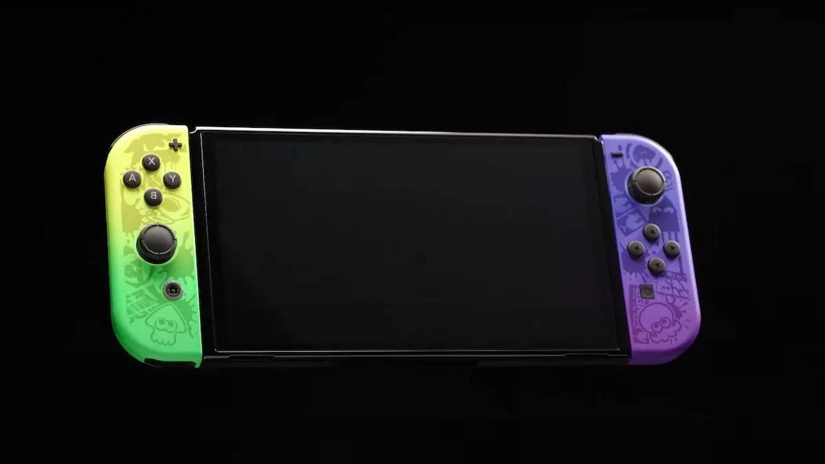 Игровая консоль Nintendo Switch OLED 64GB Splatoon HK Игровая консоль Nintendo Switch OLED 64GB Splatoon HK