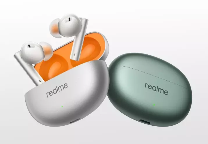 Беспроводные наушники RealMe Buds Air 6 (RMA2402) Green (Зеленый) Беспроводные наушники RealMe Buds Air 6 (RMA2402) Green (Зеленый)