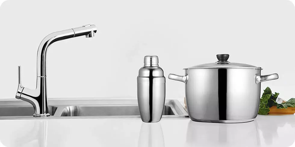 Смеситель с выдвижным изливом Xiaomi Diiib Large White Removable Kitchen Faucet (DXCF005) Silver (Серебристый) Смеситель с выдвижным изливом Xiaomi Diiib Large White Removable Kitchen Faucet (DXCF005) Silver (Серебристый)