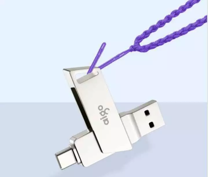 Флеш-накопитель Xiaomi Aigo USB 3.1 Type-C U350 32Gb Silver (Серебристый)