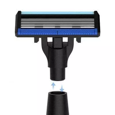Набор для бритья Xiaomi Mijia Lemon Razor H300-6 (3 кассеты + пена) Black (Черный) Набор для бритья Xiaomi Mijia Lemon Razor H300-6 (3 кассеты + пена) Black (Черный)