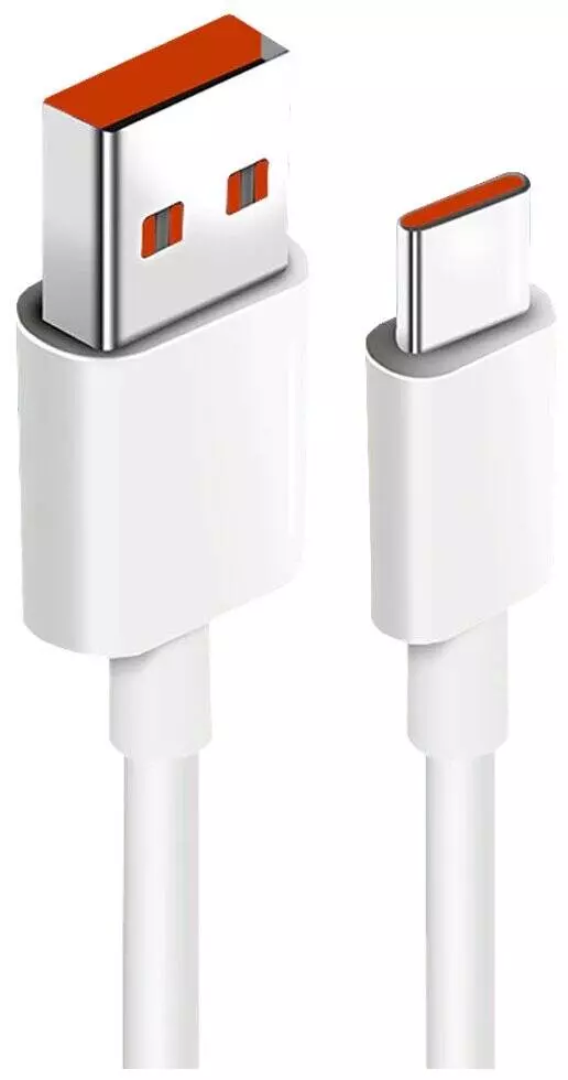 Кабель Xiaomi 6A USB Type- C Fast Charging Data Cable (6934177732881) White (Белый)