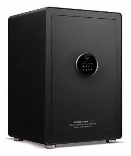 Сейф электронный с датчиком отпечатков CRMCR Cayo Anno Iron Pro Safe Box (BGX-X1-60MP) Black (Черный) Сейф электронный с датчиком отпечатков CRMCR Cayo Anno Iron Pro Safe Box (BGX-X1-60MP) Black (Черный)