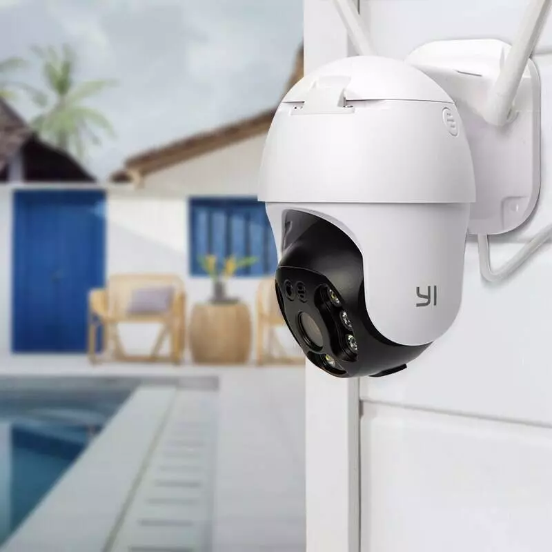 IP камера Xiaomi YI Outdoor PTZ Camera (R40) White (Белый) IP камера Xiaomi YI Outdoor PTZ Camera (R40) White (Белый)