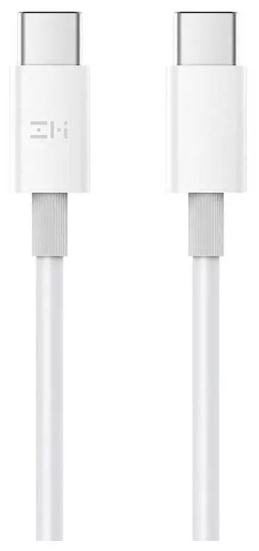 Кабель Xiaomi USB-C/USB-C ZMI 1,5m (AL301) White (Белый) Кабель Xiaomi USB-C/USB-C ZMI 1,5m (AL301) White (Белый)