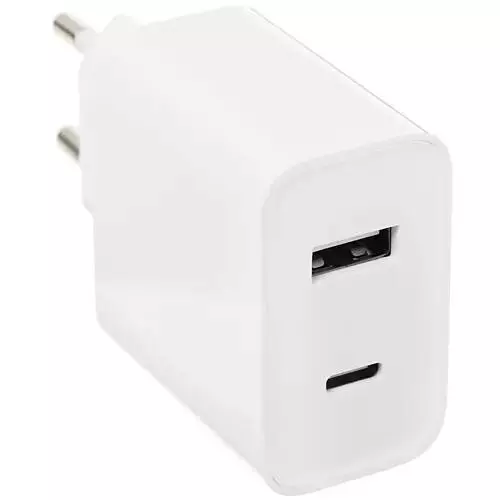 Сетевое зарядное устройство Xiaomi 33W Wall Charger 1A1C (USB-A + USB-C) White (Белый) Сетевое зарядное устройство Xiaomi 33W Wall Charger 1A1C (USB-A + USB-C) White (Белый)