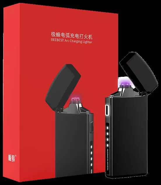 Электронная зажигалка Beebest Arc Charging Lighter L200 Black (Черный) Электронная зажигалка Beebest Arc Charging Lighter L200 Black (Черный)