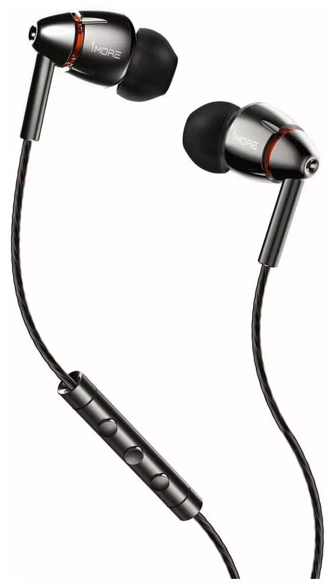 Наушники 1MORE Quad Driver In-Ear E1010 Gray (Серый) Global Version
