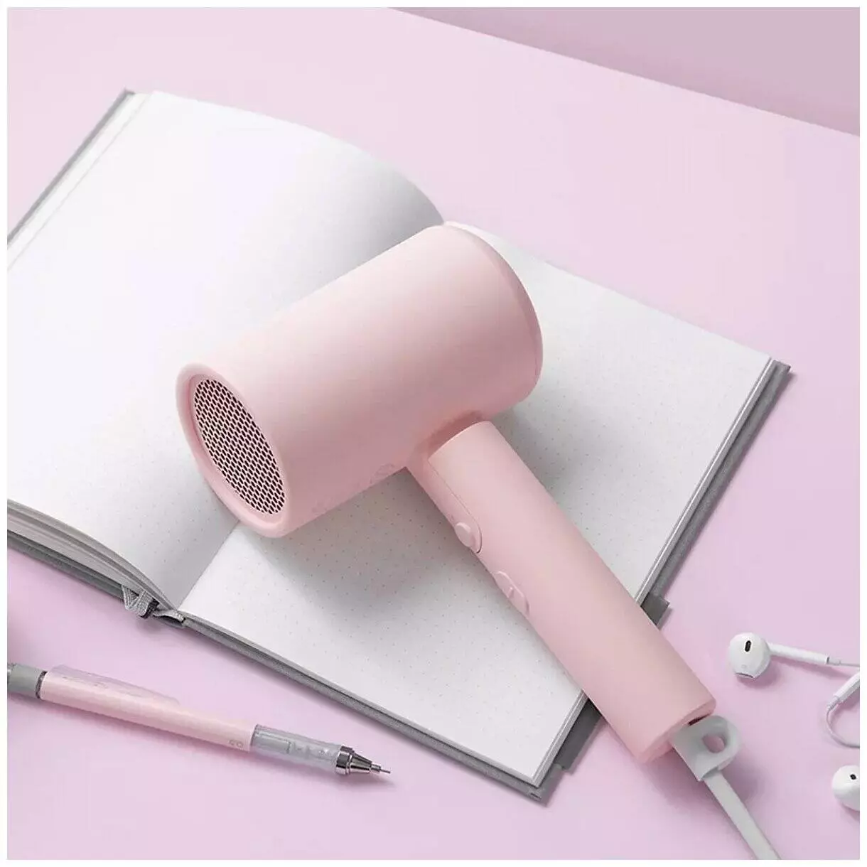 Фен Xiaomi Mijia Negative Ion Hair Dryer H100 (CMJ02LXW/CMJ02LXP) Pink (Розовый)
