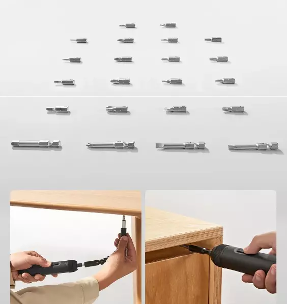 Набор инструментов универсальный Xiaomi Mijia Toolbox (MJGJX001QW) Black (Черный) CN Набор инструментов универсальный Xiaomi Mijia Toolbox (MJGJX001QW) Black (Черный) CN