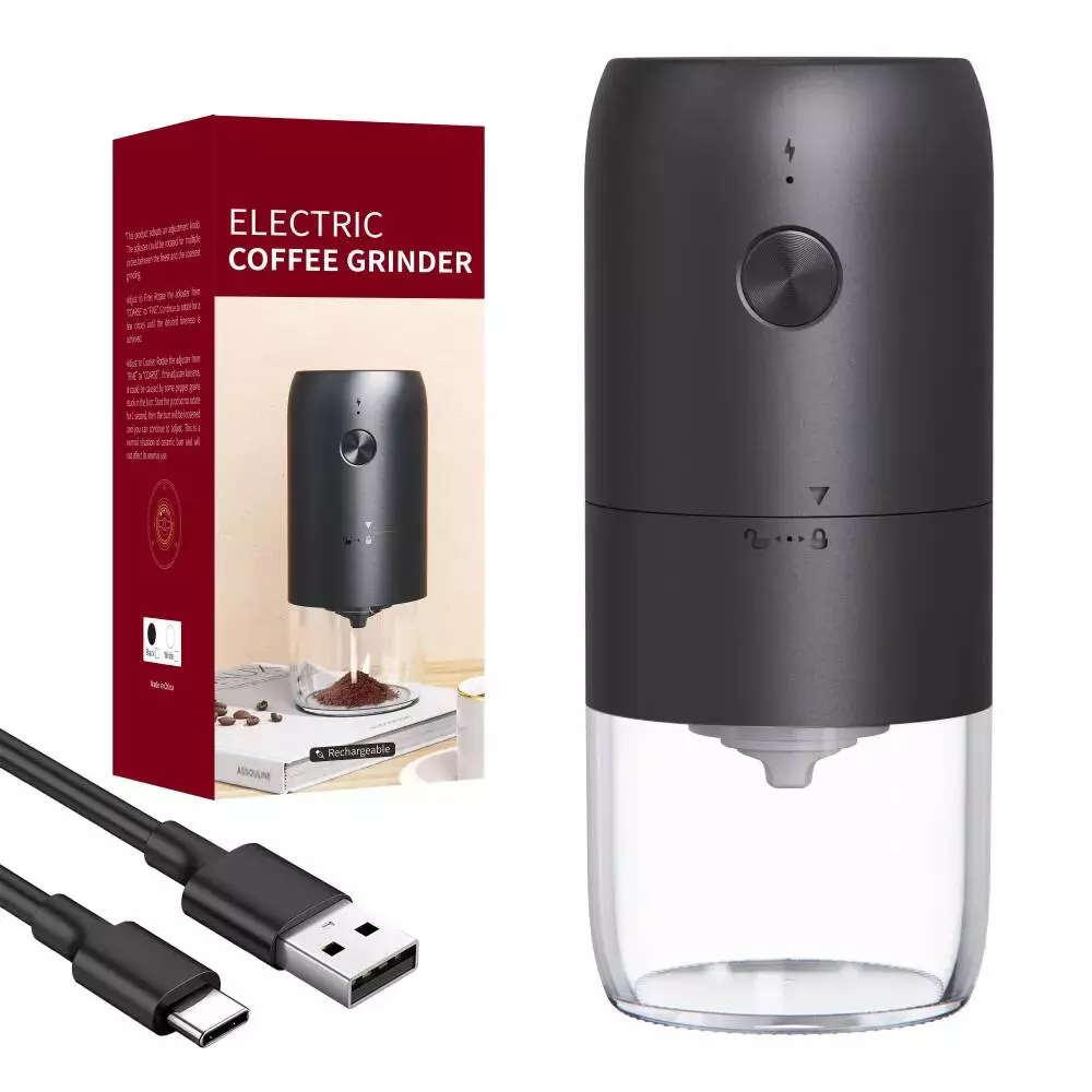 Кофемолка электрическая Circle Joy Electric Coffee Grinder (KMDJ-2A) Black (Черный)