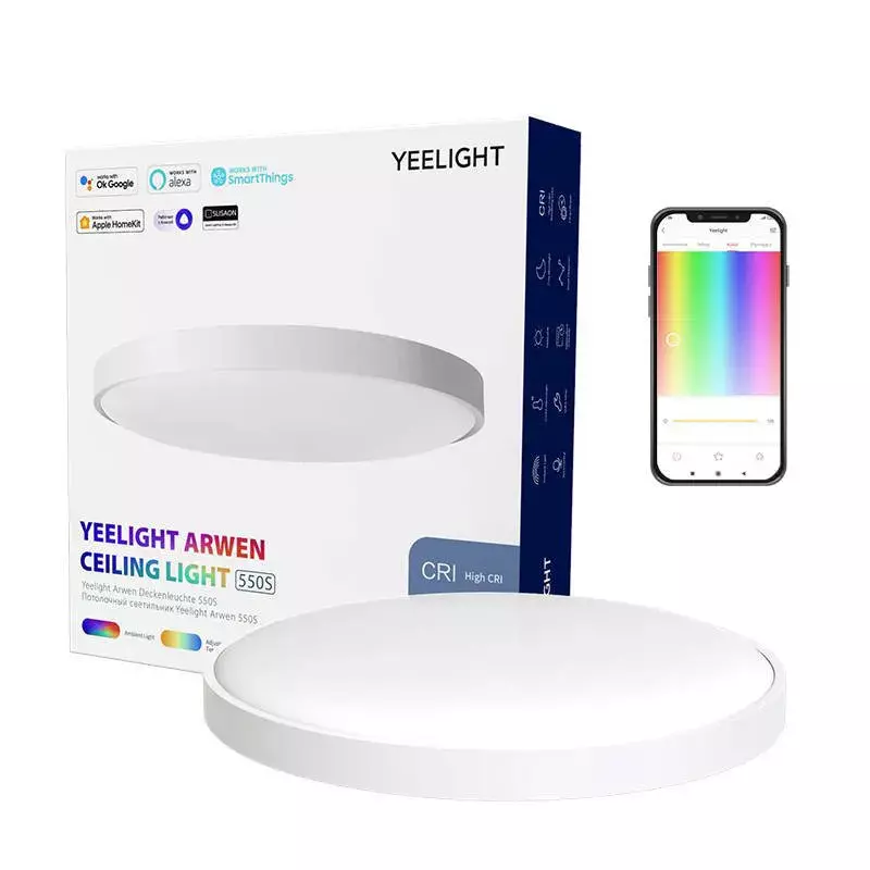 Потолочная лампа Yeelight Arwen Ceiling Light 550S (YLXD013-A) White (Белый) Global Version Потолочная лампа Yeelight Arwen Ceiling Light 550S (YLXD013-A) White (Белый) Global Version