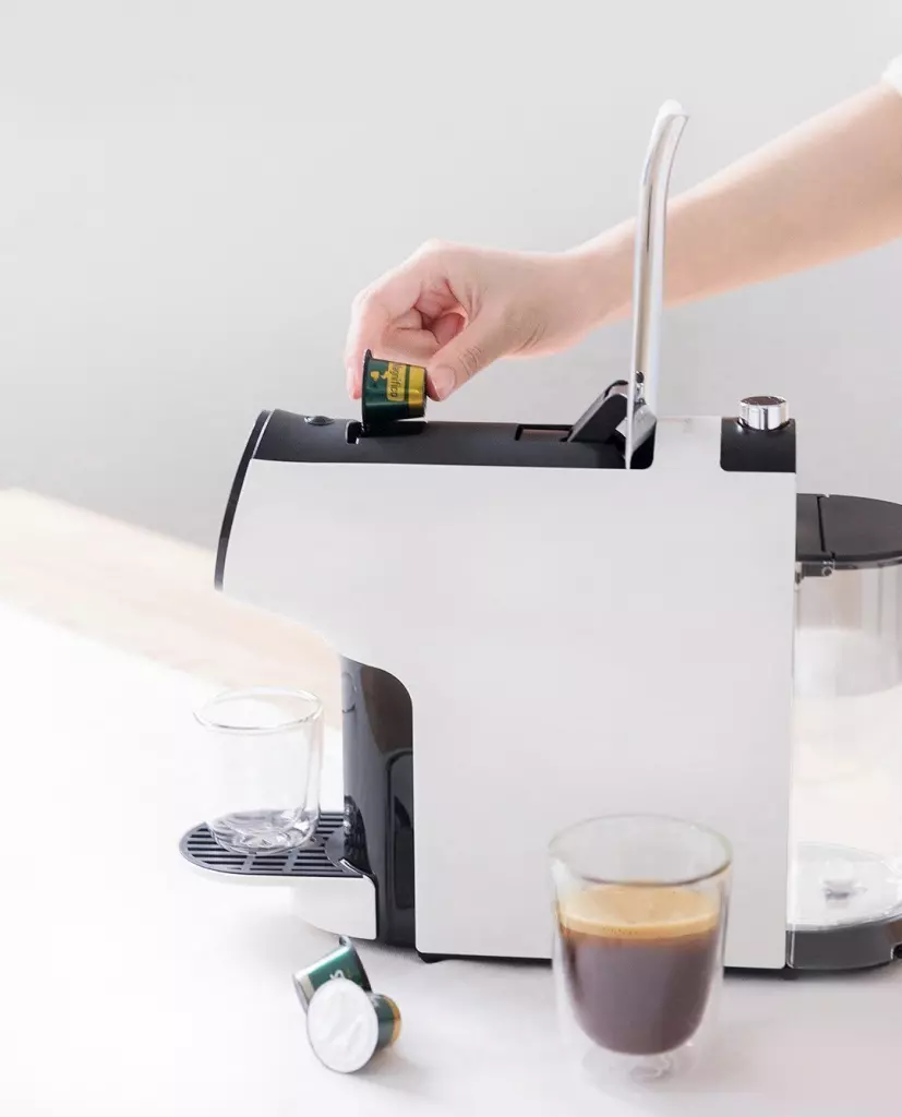 Кофемашина капсульная Scishare Smart Capsule Coffee Machine S1102 Gray (Серый)