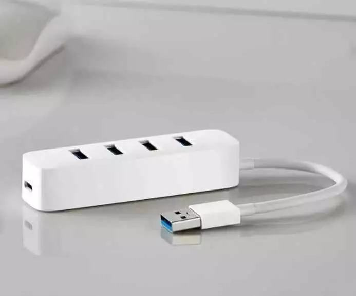 Разветвитель Xiaomi USB хаб USB 3.0 USB-C (XMFXQ01QM) White (Белый) Разветвитель Xiaomi USB хаб USB 3.0 USB-C (XMFXQ01QM) White (Белый)
