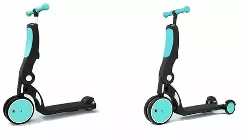 Детский самокат-беговел Xiaomi Bebehoo Deformation Stroller DGN5-2 Blue (Синий) Детский самокат-беговел Xiaomi Bebehoo Deformation Stroller DGN5-2 Blue (Синий)