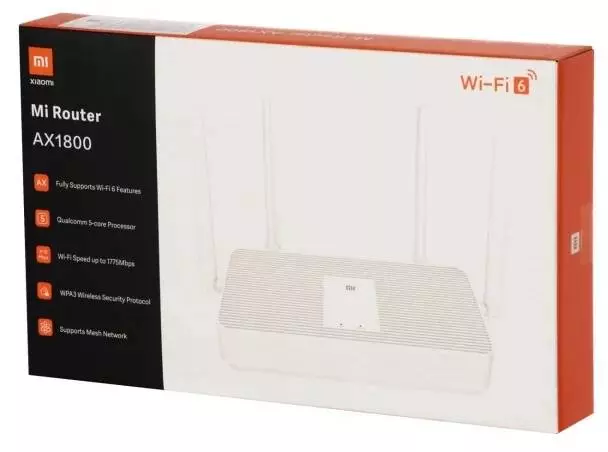 Wi-Fi роутер Xiaomi Router AX1800 White (Белый) Wi-Fi роутер Xiaomi Router AX1800 White (Белый)
