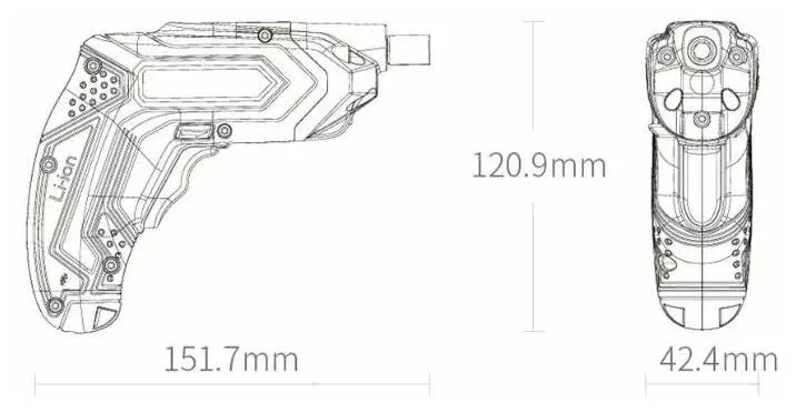 Аккумуляторная отвертка Xiaomi Tonfon 3.6V 1500mAh (3013227) Аккумуляторная отвертка Xiaomi Tonfon 3.6V 1500mAh (3013227)