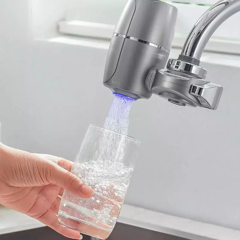 Фильтра-насадка на кран Xiaozhi Drinking Faucet Water Purifier (LJ107) Gray (Серый) Фильтра-насадка на кран Xiaozhi Drinking Faucet Water Purifier (LJ107) Gray (Серый)