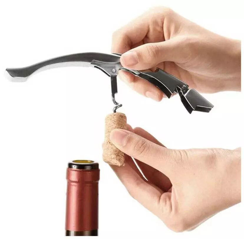 Штопор Circle Joy Stainless Steel Sommelier Wine Opener CJ-KP02 Silver (Серебристый) Штопор Circle Joy Stainless Steel Sommelier Wine Opener CJ-KP02 Silver (Серебристый)