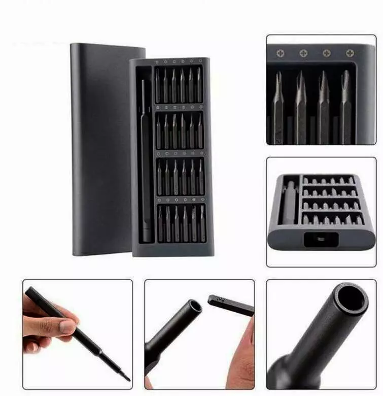 Отвертка с набором бит Xiaomi MiJia Wiha Technical Screwdriver Set (MJJXLSD002QW) Black (Черный) Отвертка с набором бит Xiaomi MiJia Wiha Technical Screwdriver Set (MJJXLSD002QW) Black (Черный)