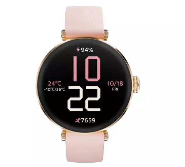 Умные часы Kieslect Lady Smart Watch Pura Reno (YFT2134EU) Gold (Золотистый) Global Version Умные часы Kieslect Lady Smart Watch Pura Reno (YFT2134EU) Gold (Золотистый) Global Version