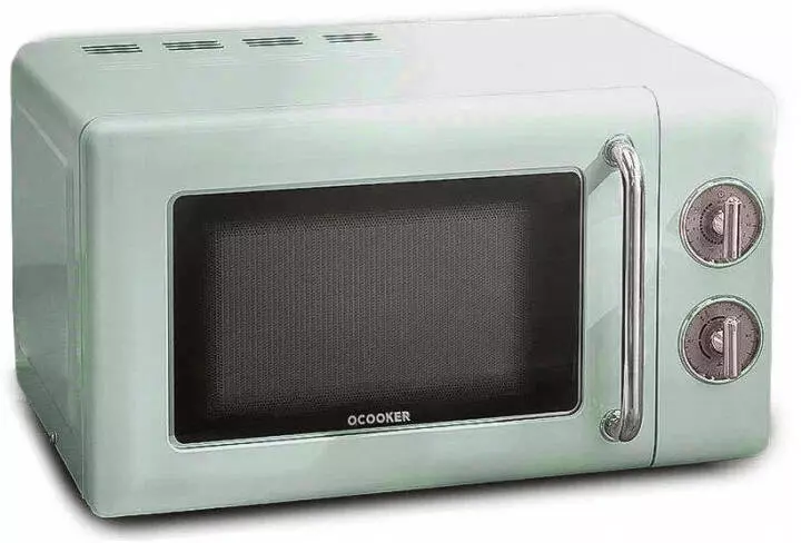 Микроволновая печь Qcooker Household Retro Microwave 20L (CR-WB01B) Green (Зеленый)