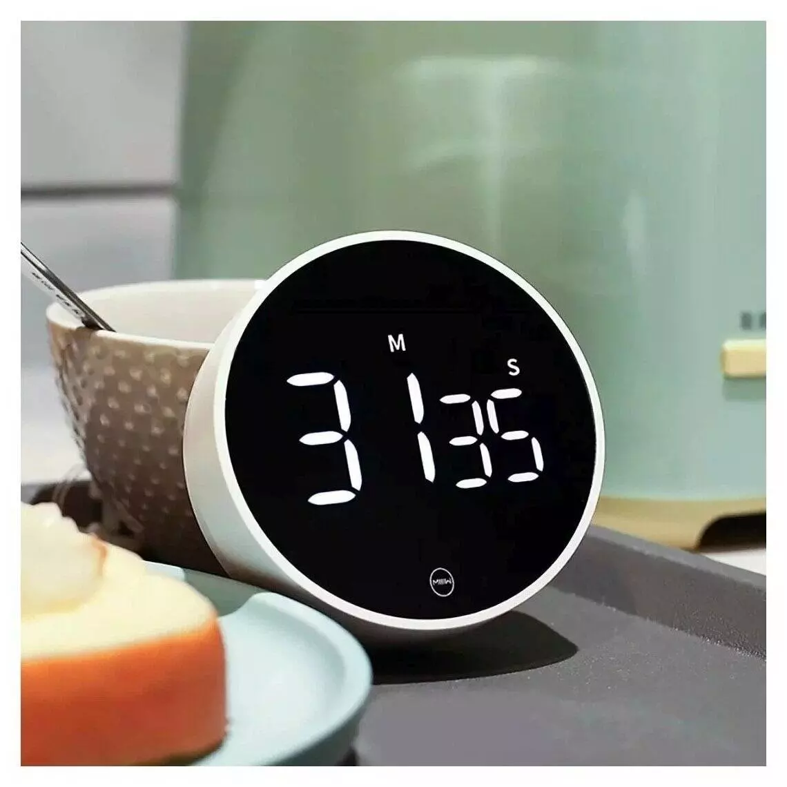 Таймер кухонный электронный MIIIW Comfort Whirling Timer (NK5260) White (Белый) Таймер кухонный электронный MIIIW Comfort Whirling Timer (NK5260) White (Белый)