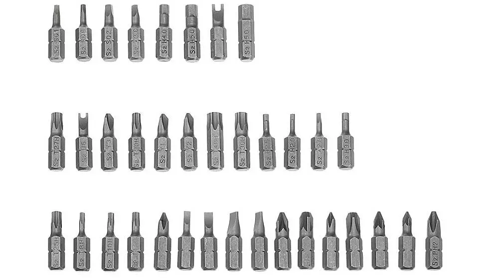 Аккумуляторная отвертка Wowstick SD 36-in-1 Screwdriver Set Silver (Серебристый)