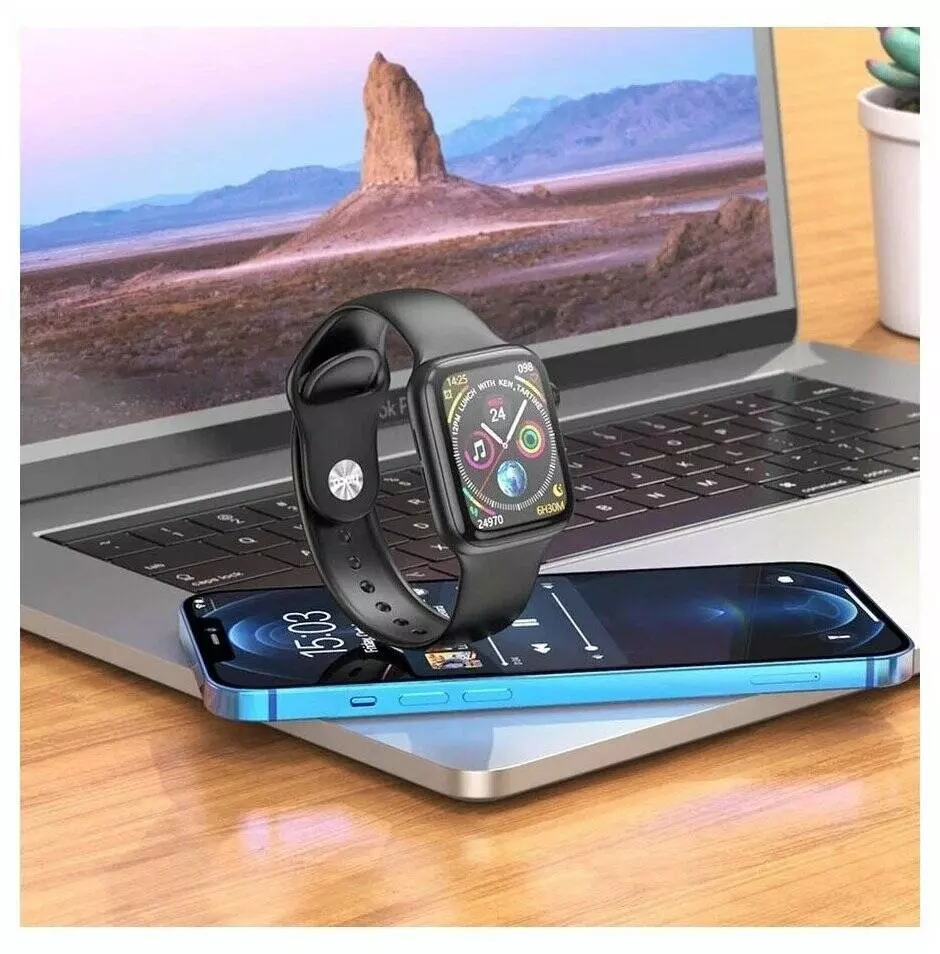 Умные часы Hoco Y5 Smart Watch Black (Черный) Global Version Умные часы Hoco Y5 Smart Watch Black (Черный) Global Version