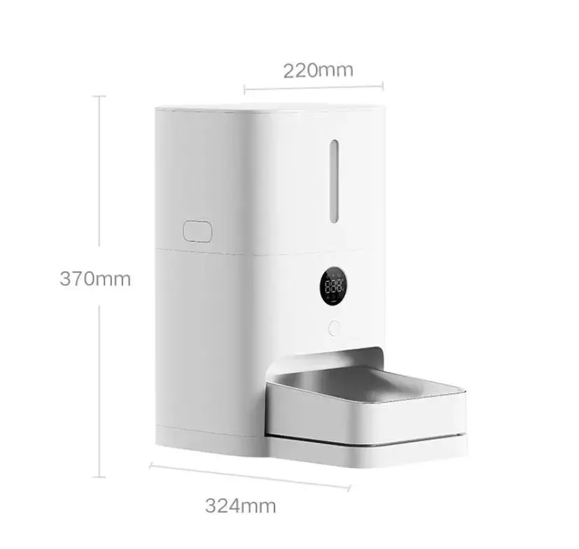 Автокормушка для кошек и собак Xiaomi Mijia Smart Pet Feeder 2 (MJWSQ02)5L White (Белый) Global Version Автокормушка для кошек и собак Xiaomi Mijia Smart Pet Feeder 2 (MJWSQ02)5L White (Белый) Global Version