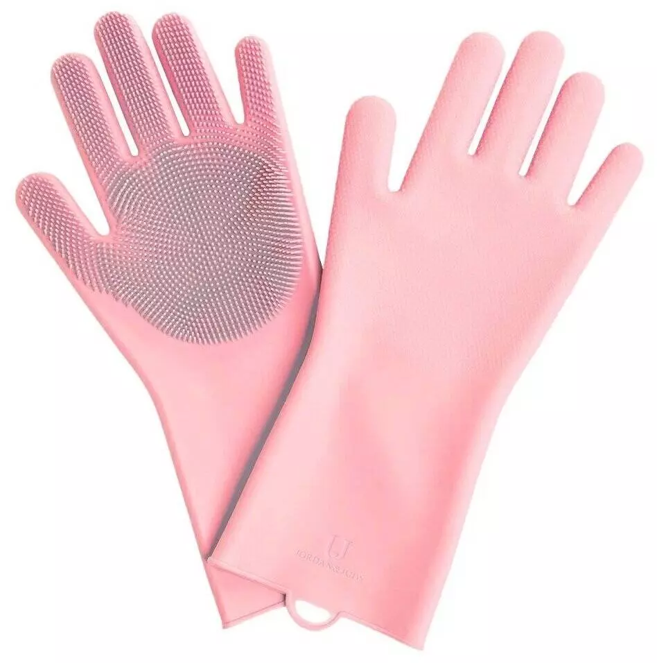 Силиконовые перчатки для уборки Xiaomi Silicone Cleaning Glove Pink (HH674) Силиконовые перчатки для уборки Xiaomi Silicone Cleaning Glove Pink (HH674)