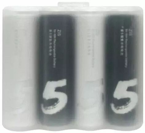 Аккумуляторные батарейки Xiaomi ZI5 Ni-MH Rechargeable Battery (HR6-AA) (4 шт.) (АА 511) Аккумуляторные батарейки Xiaomi ZI5 Ni-MH Rechargeable Battery (HR6-AA) (4 шт.) (АА 511)