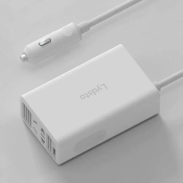 Инвертор автомобильный Lydsto Car Inverter Standard (YM-CZNBQ01) White (Белый) Инвертор автомобильный Lydsto Car Inverter Standard (YM-CZNBQ01) White (Белый)