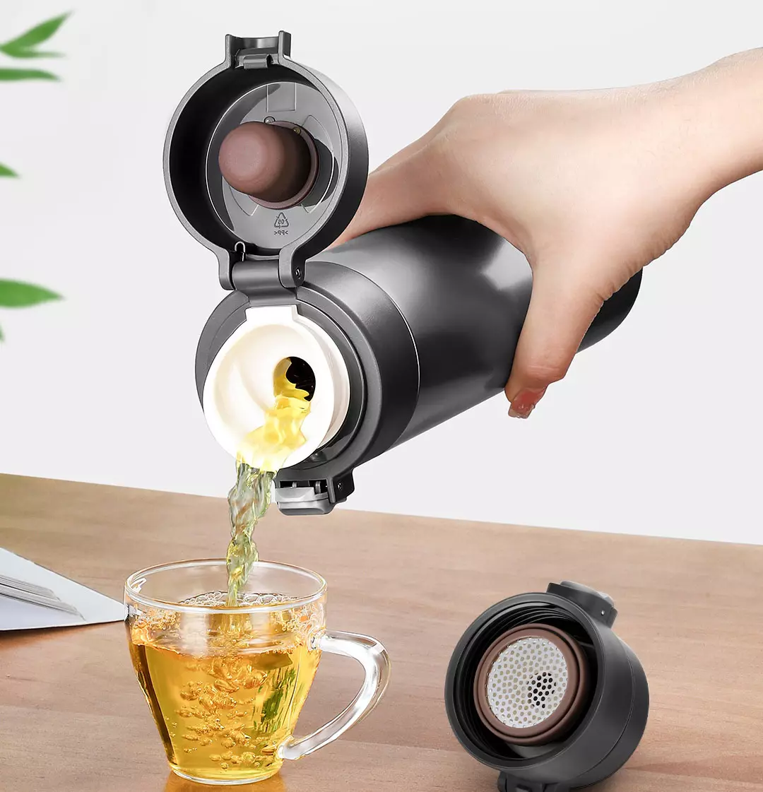 Термос Xiaomi Qujia 450ml Black (Черный) Термос Xiaomi Qujia 450ml Black (Черный)