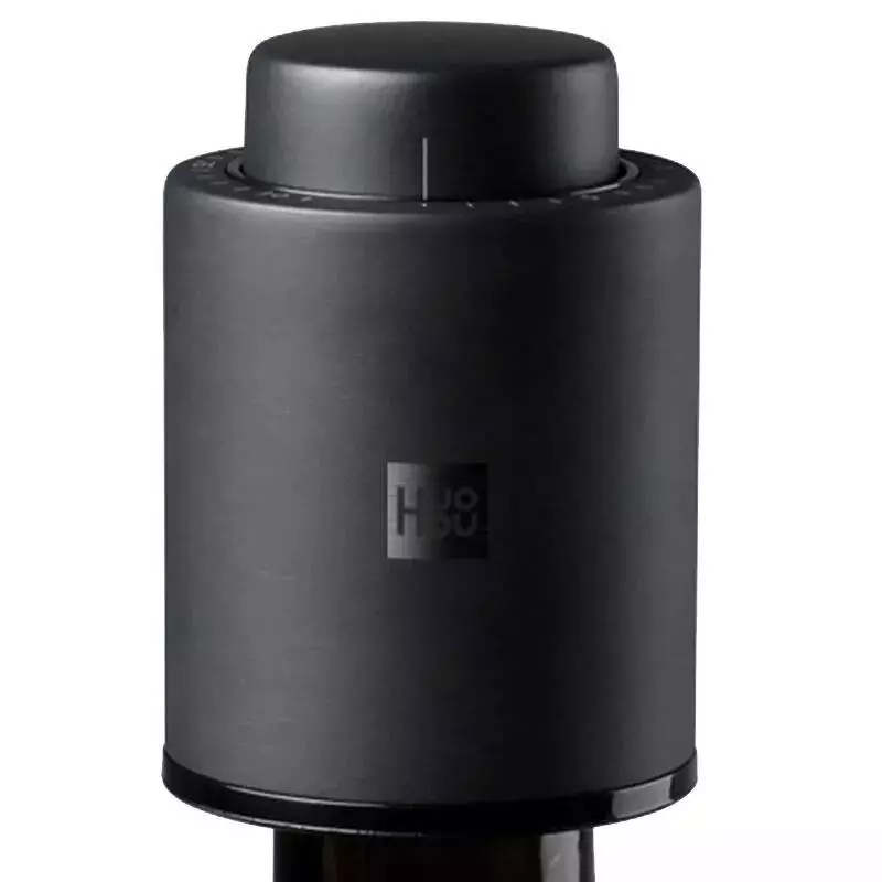 Вакуумная пробка для винных бутылок Huo Hou Vacuum Wine Stopper HU0075 Black (Черный) CN Вакуумная пробка для винных бутылок Huo Hou Vacuum Wine Stopper HU0075 Black (Черный) CN