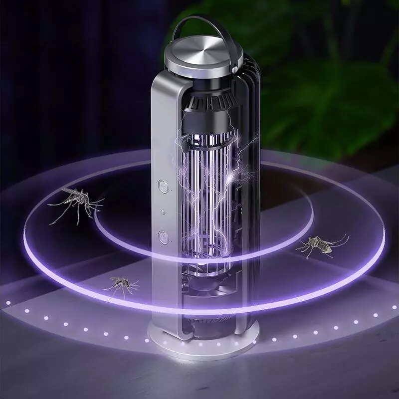 Лампа для уничтожения комаров Qualitell Electric Mosquito Killer K1 (ZSM212101) Silver (Серебристый) Лампа для уничтожения комаров Qualitell Electric Mosquito Killer K1 (ZSM212101) Silver (Серебристый)