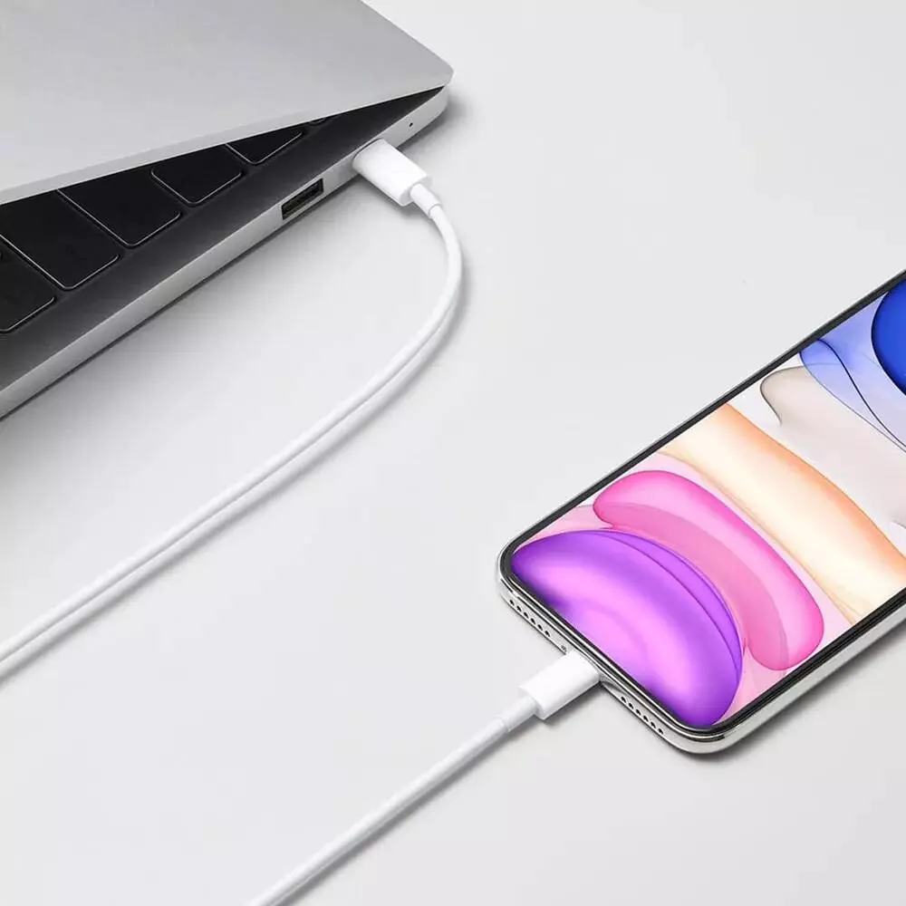 Кабель Xiaomi Type-C - Lightning 1m (CTL01ZMC) White (Белый) Кабель Xiaomi Type-C - Lightning 1m (CTL01ZMC) White (Белый)