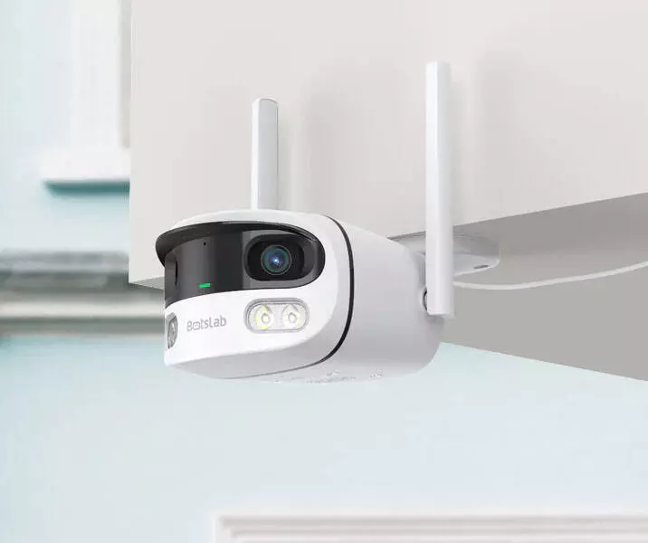 IP камера Botslab Outdoor Cam Dual (W302) White (Белый) EU IP камера Botslab Outdoor Cam Dual (W302) White (Белый) EU