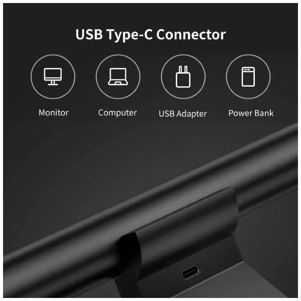 Лампа на монитор Xiaomi Mijia Display Light Lamp Black (MJGJD01YL) Black (Черный) CN Лампа на монитор Xiaomi Mijia Display Light Lamp Black (MJGJD01YL) Black (Черный) CN