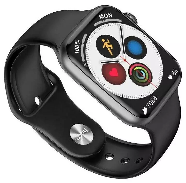Умные часы Hoco Y1 Pro Smart Watch Black (Черный) Global Version Умные часы Hoco Y1 Pro Smart Watch Black (Черный) Global Version