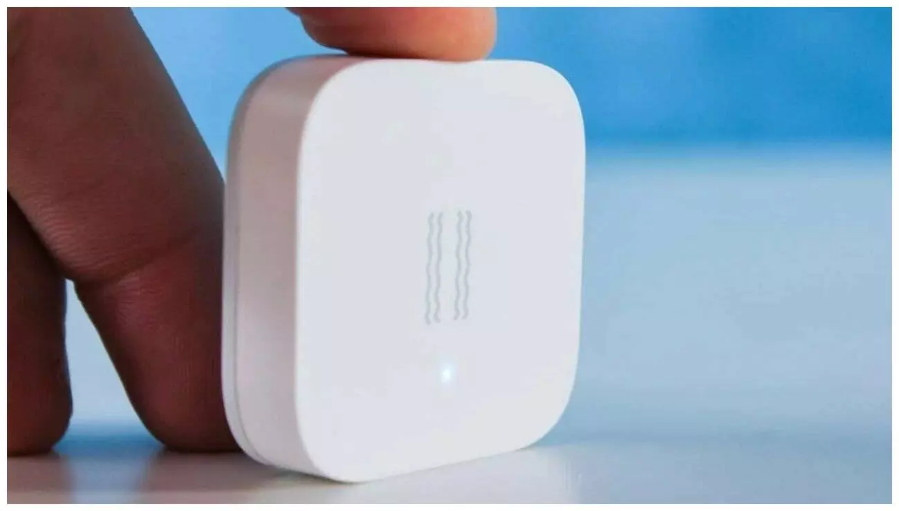 Датчик разбития стекла (вибрации) Aqara Vibration Sensor (DJT11LM) White (Белый)