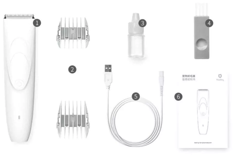 Триммер для животных Xiaomi Pawbby Pet Shaver (MG-HC001) White (Белый) Триммер для животных Xiaomi Pawbby Pet Shaver (MG-HC001) White (Белый)