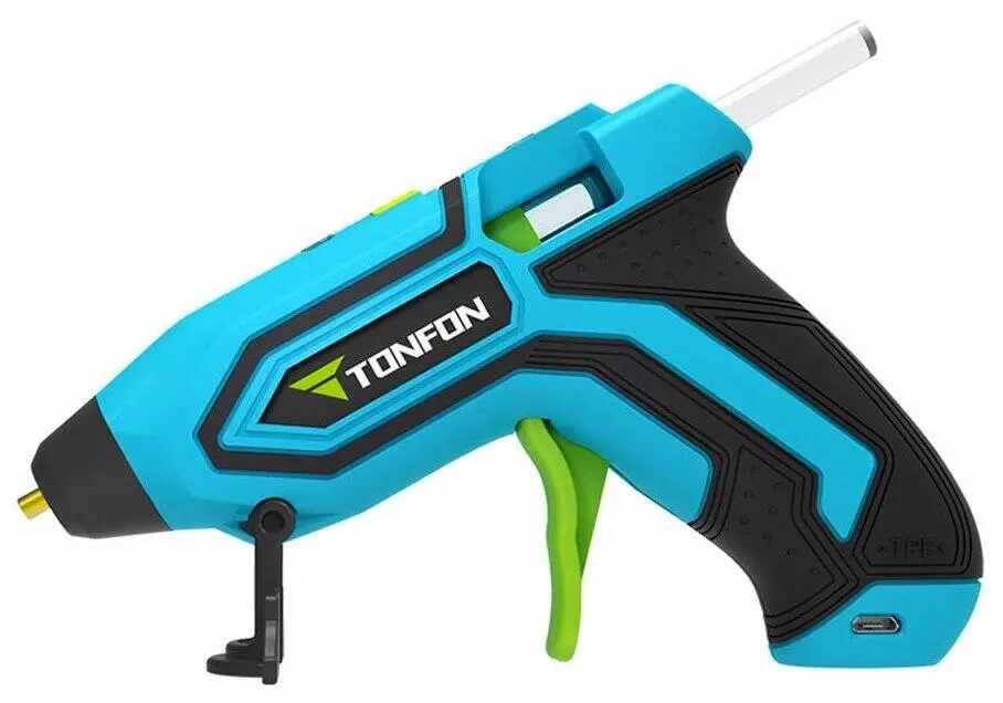 Клеевой термопистолет аккумуляторный Xiaomi Wireless Use Rechargeable 3.6V Glue Gun Blue (Синий) Клеевой термопистолет аккумуляторный Xiaomi Wireless Use Rechargeable 3.6V Glue Gun Blue (Синий)