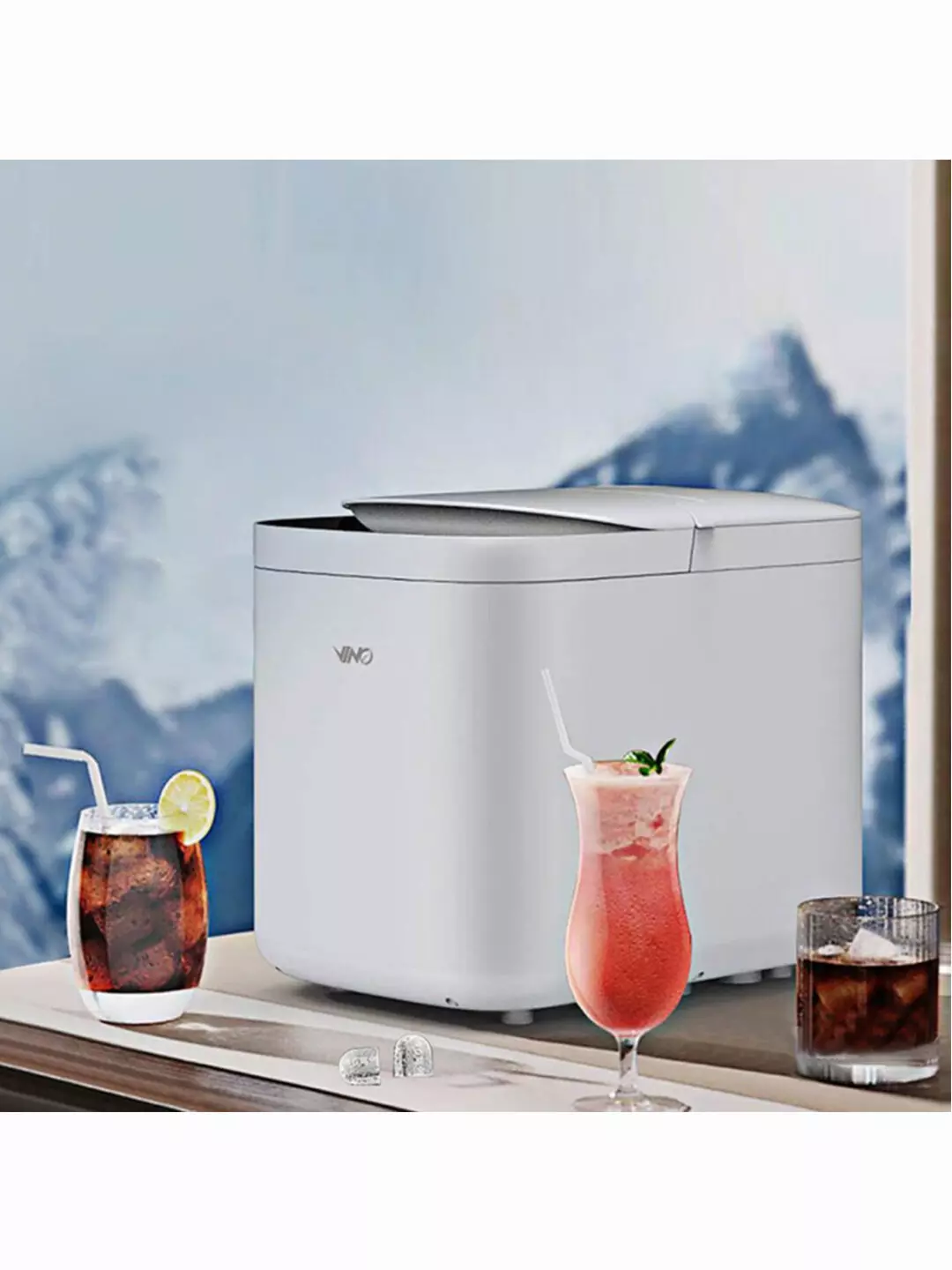 Автоматическая машина для изготовления круглого льда Xiaomi VINO Ice Machine Round Ice 15kg (VZB-15JA) White (Белый) Автоматическая машина для изготовления круглого льда Xiaomi VINO Ice Machine Round Ice 15kg (VZB-15JA) White (Белый)