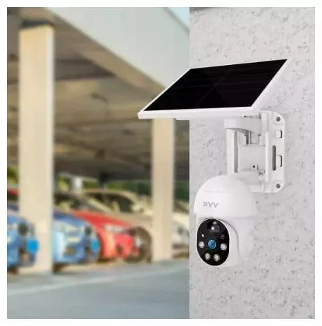 IP камера XiaoVV Solar Powered Outdoor PTZ Camera P6 Pro Wi-Fi (XVV-1120S-P6-WIFI) White (Белый) EU