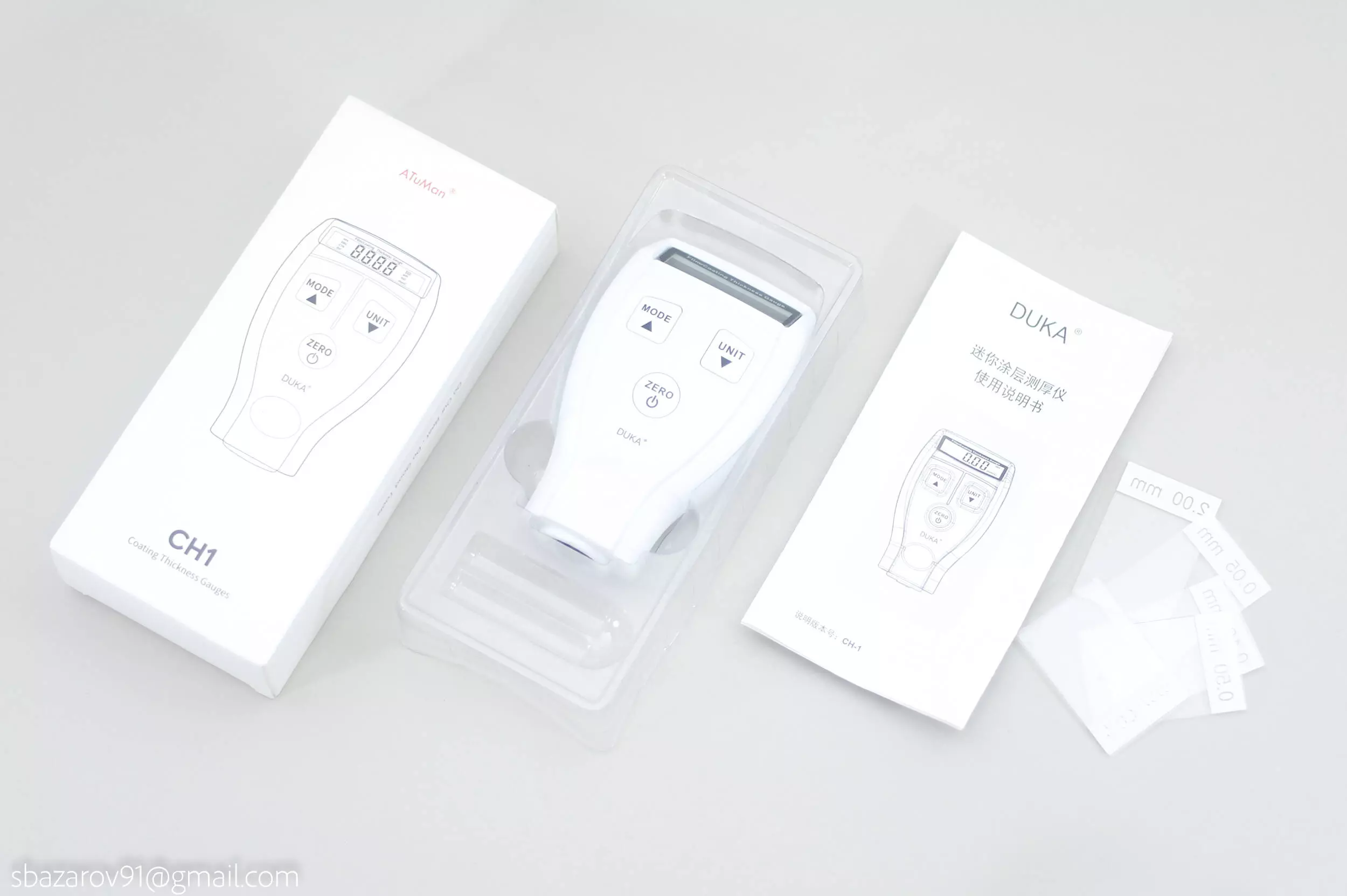 Толщиномер Xiaomi Duka CH-1 White (Белый) Толщиномер Xiaomi Duka CH-1 White (Белый)