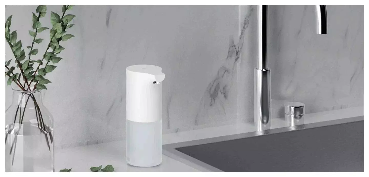 Дозатор мыла Xiaomi Mijia Automatic Foam Soap Dispenser White (Белый) Дозатор мыла Xiaomi Mijia Automatic Foam Soap Dispenser White (Белый)