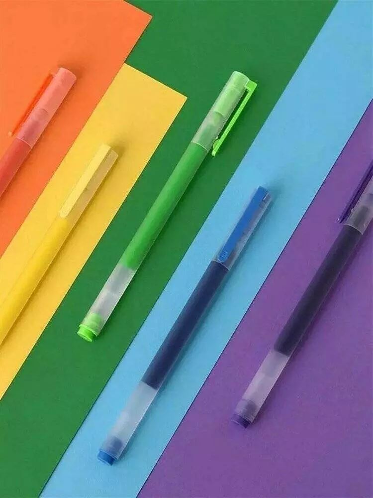 Набор цветных ручек Xiaomi Jumbo Gel Ink Pen (MJZXB03WC) (5шт) Color (Цветной) Набор цветных ручек Xiaomi Jumbo Gel Ink Pen (MJZXB03WC) (5шт) Color (Цветной)