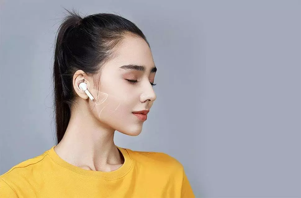 Беспроводные наушники Haylou T19 White (Белый) Беспроводные наушники Haylou T19 White (Белый)