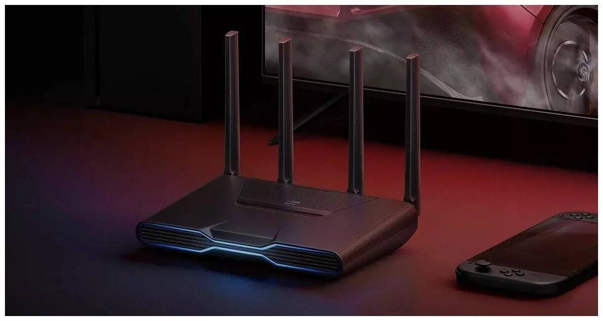Wi-Fi роутер игровой Xiaomi Redmi Router AX5400 (RB04 / DVB4332CN) Black (Черный) CN Wi-Fi роутер игровой Xiaomi Redmi Router AX5400 (RB04 / DVB4332CN) Black (Черный) CN